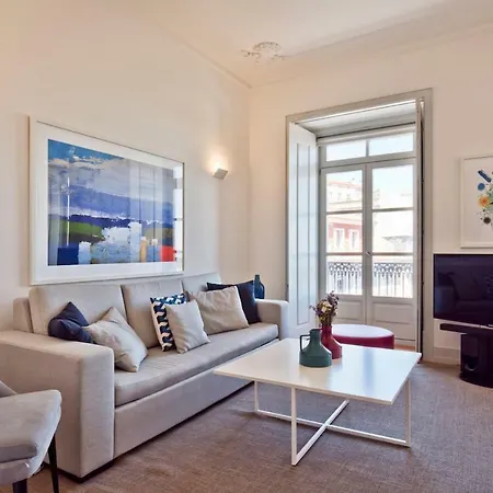 Апартаменты Unique 2 Bdr Apt Sea View Baixa Alfama D *